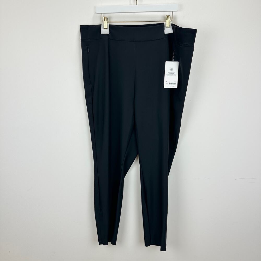 Athleta Stellar Tight Pant Pocket Plus Size Black Plus Size Athleisure US 26 NWT - Picture 6 of 16